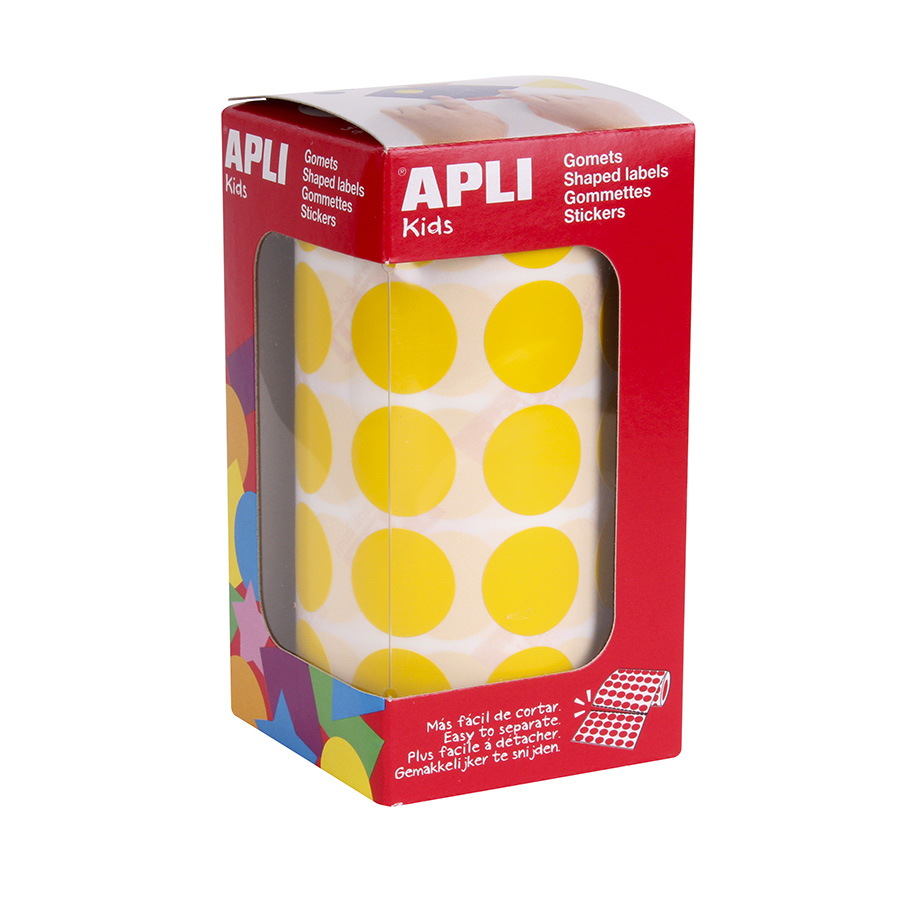 Apli Kids 11631 Roll Of 2832 Round Metallic Stickers 15 Mm...