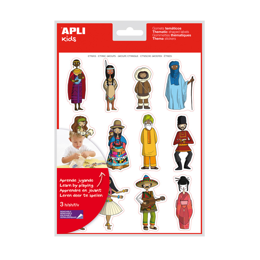 Stickers Ethnic groups