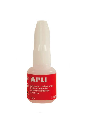 Second glue with brush