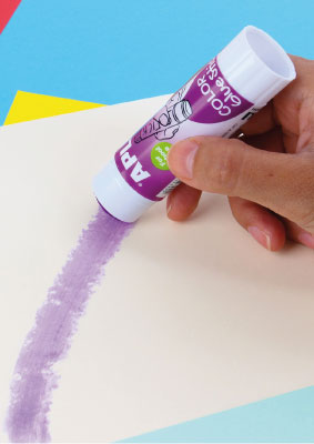 14392 glue stick-purple-color