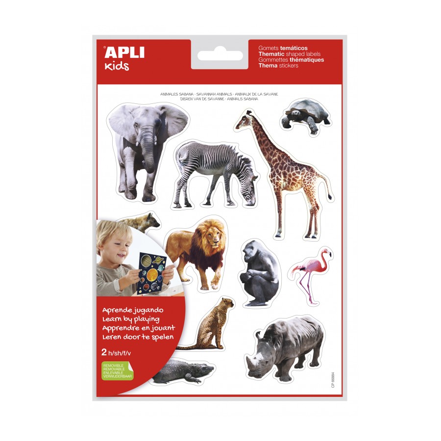 Stickers Savannah animals