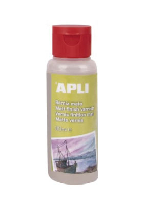Glue varnish mat