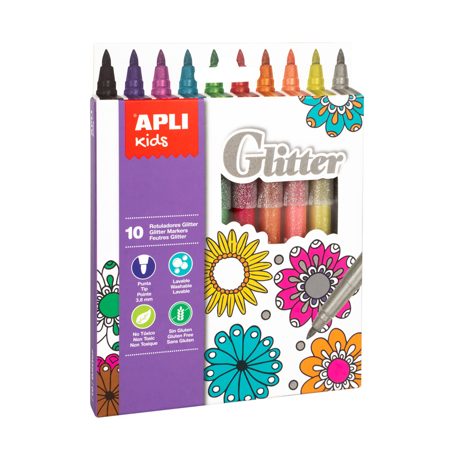 APLI Kids Paint sticks Fluorine | PaperCenter