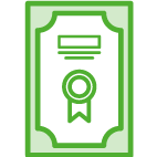 certificaatpapier icon