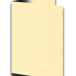 decadry-a5-card-parchment champagne-opc4804