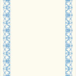 decadry certificaat papier a4 blauw reflex scc7066