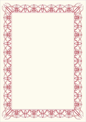 Certificate Red Reflex with Seal