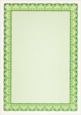 Certificate Shell Emerald Green