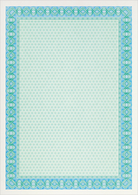 decadry certificaten a4 papier spiraal blauw dsd1052