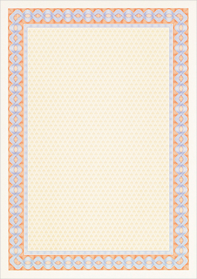 Certificate Spiral Orange