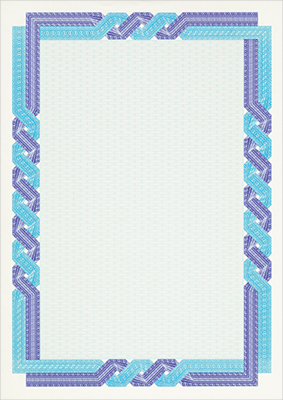 Certificate Twist Process Cyan