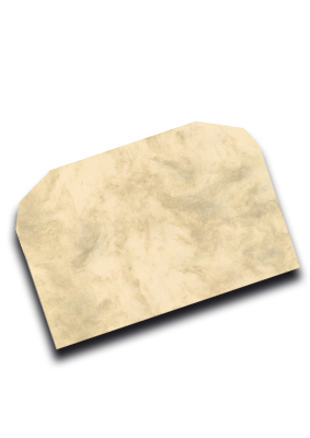 Envelope Marble Brown