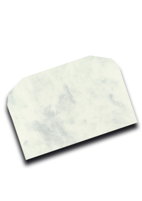 Envelope Marble Grey