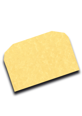Envelope Parchment Gold