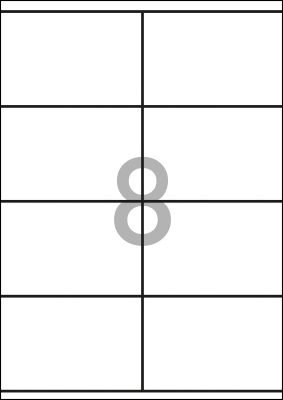 Labels 105 x 70 mm