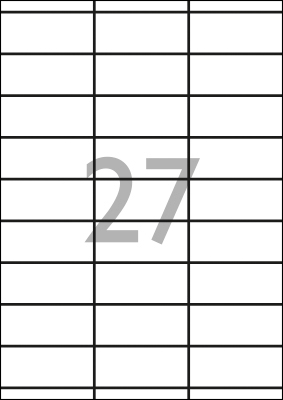 Labels 70 x 31 mm
