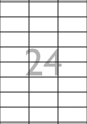 Labels 70 x 36 mm