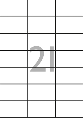 Labels 70 x 42.4 mm