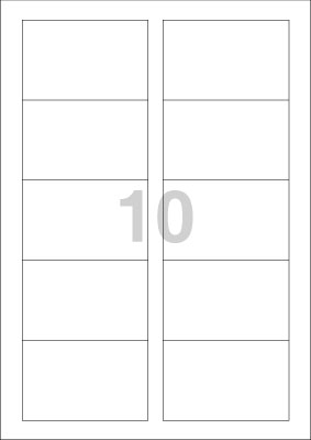 decadry labels-a4-85x54mm-white-olw4767