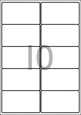 Labels 99.1 x 57 mm