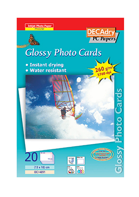 decadry fotokaarten dailyline glossy 260gram oci4891