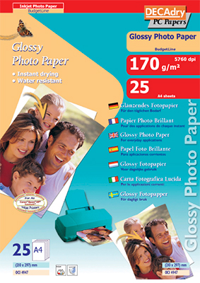 decadry-photo paper-budgetline-glossy-180g-oci4947