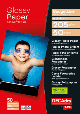 Apli Laser Paper Glossy Double-Sided 210gsm A4 Ref 11833 100 Sheets 