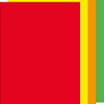 decadry gekleurd papier fluor kleuren 15287 15280
