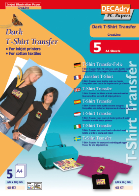T-Shirt Transfer Dark Textiles