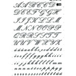 decadry-black-rubbing letters-12mm-sdd204