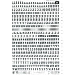 decadry-black-rubbing letters-4mm-dd68