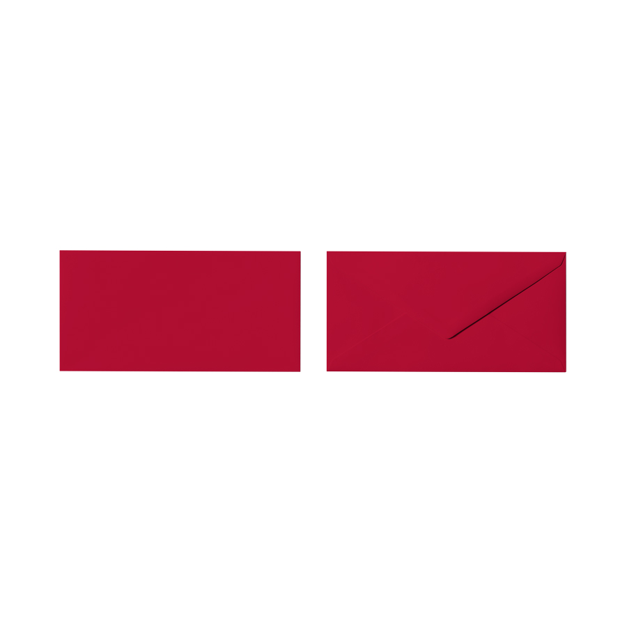 Envelope Carmine Red 110 x 220 mm