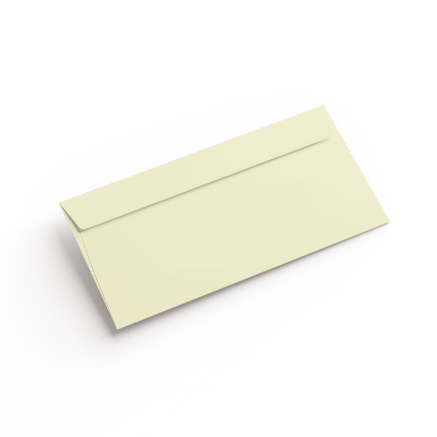 Envelope Ivory straight flap | 110 x 220 mm
