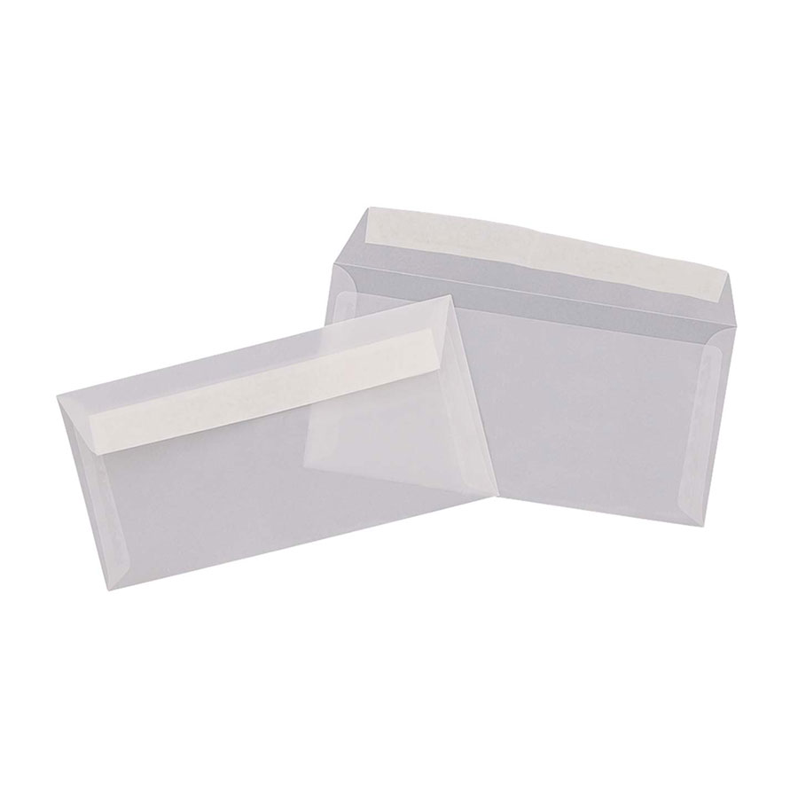 Envelop Transparant 110 x 220 mm (DL)